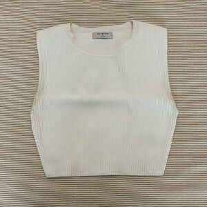 Babaton Sculpt Knit Ribbed Muscle Tank